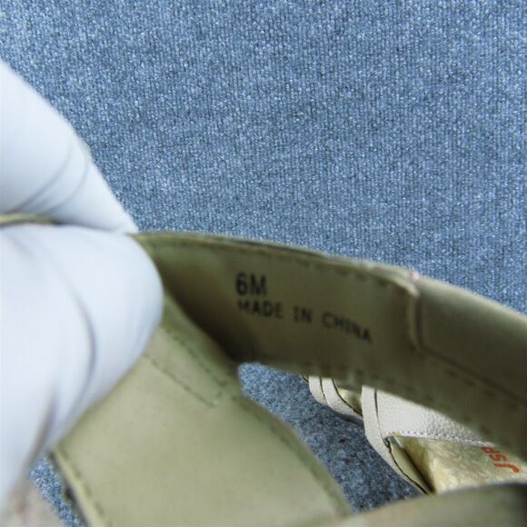 Jsport Women's Gladiator Beige Synthetic Size 6M Gently Used 2025 - Picture 5 of 6